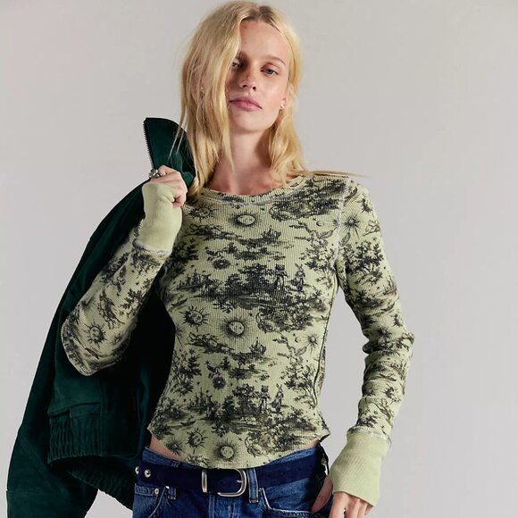 We The Free Toileidays Long Sleeve Thermal - Picture 1 of 3